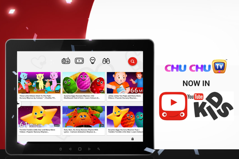 ChuChuTV Now in YouTube Kids | Nursery Rhymes And Children's Songs