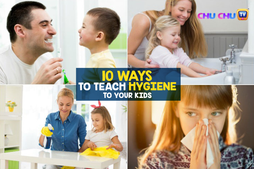 10 Ways to Teach Hygiene to Your Kids