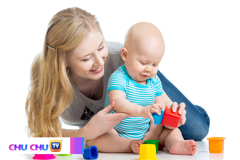 Help your baby’s transition by carrying the toy