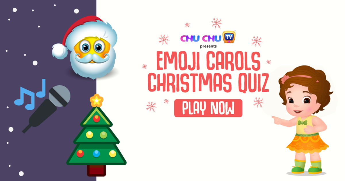 Forstyrre plan Såvel Can you guess the Christmas songs that match the respective Emoji sets? -  ChuChu TV Kids Songs & Videos | Nursery Rhymes & Educational Music for  Children